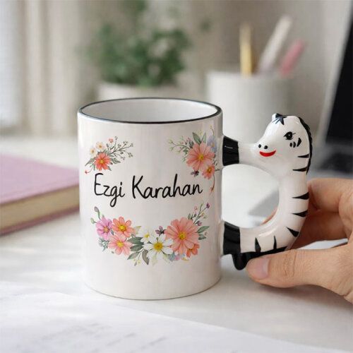 Sublimasyon At Figürlü Kupa Bardak - 4