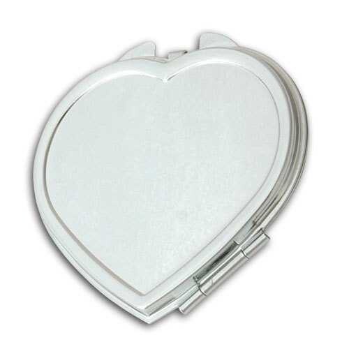 Sublimasyon Ayna Metal Kalp 015 - 