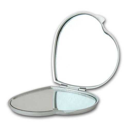 Sublimasyon Ayna Metal Kalp 015 - 3