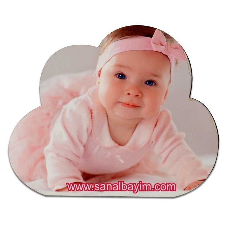 Sublimasyon Bardak Altı HDF Bulut - 1