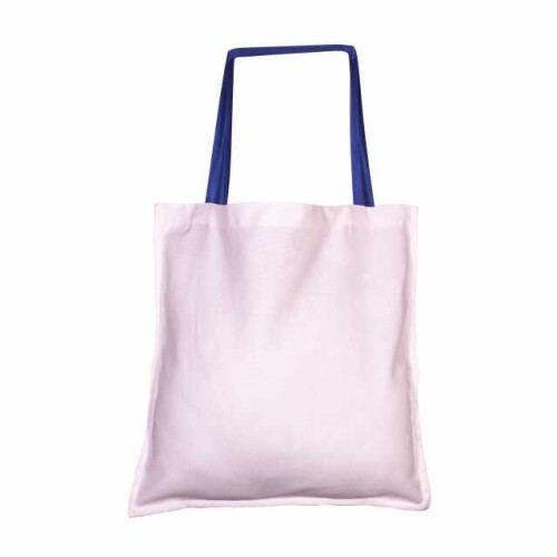 Sublimasyon Bez Çanta Mavi Saplı - 