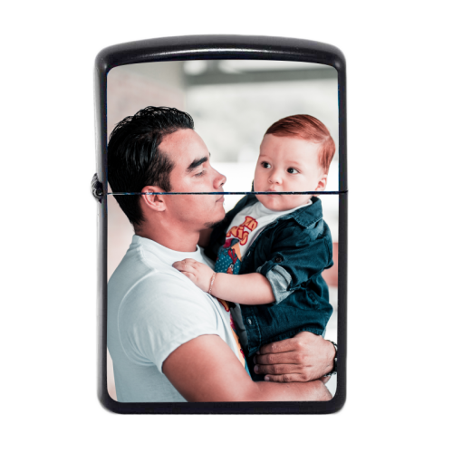 Sublimasyon Çakmak Metal Siyah - 