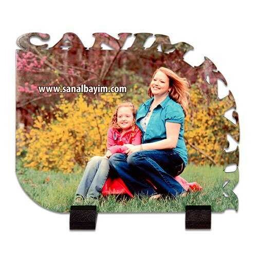 Sublimasyon Canım Kızım Ahşap Çerçeve - 