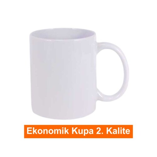 Sublimasyon Ekonomik Kupa Bardak Kutusuz - 