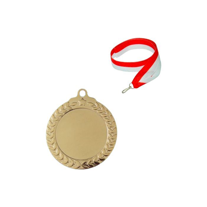 Süblimasyon Ekonomik Yıldızlı Madalya Altın 5,5 - 1