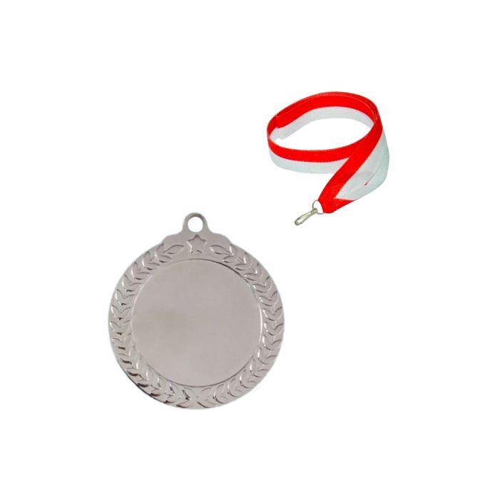 Süblimasyon Ekonomik Yıldızlı Madalya Gümüş 5,5 - 1