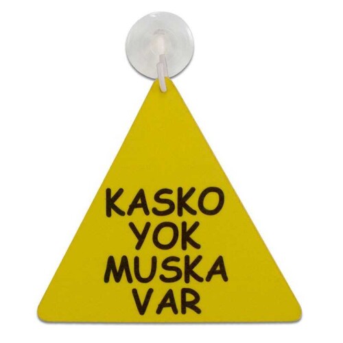 Sublimasyon Fleks Araç Arkası Üçgen ARK106 - 