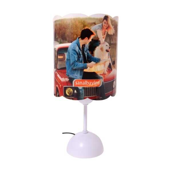 Sublimasyon Fotoğraflı Gece Lambası LM100 Beyaz - 1