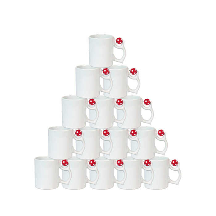 Sublimasyon Futbol Toplu Kupa Kırm. Beyaz Kutusuz - 1