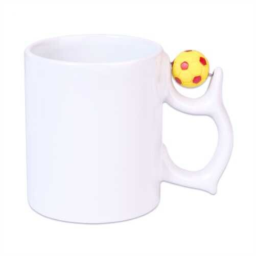 Sublimasyon Futbol Toplu Kupa Sarı Kırmızı - 1