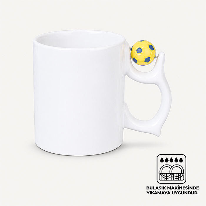 Sublimasyon Futbol Toplu Kupa Sarı Lacivert - 2