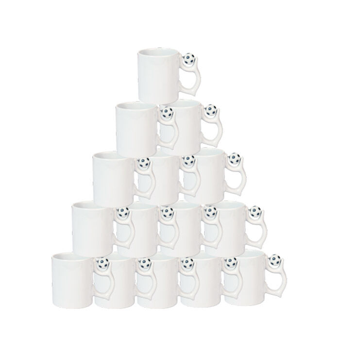 Sublimasyon Futbol Toplu Kupa Siyah Beyaz- Kutusuz - 1