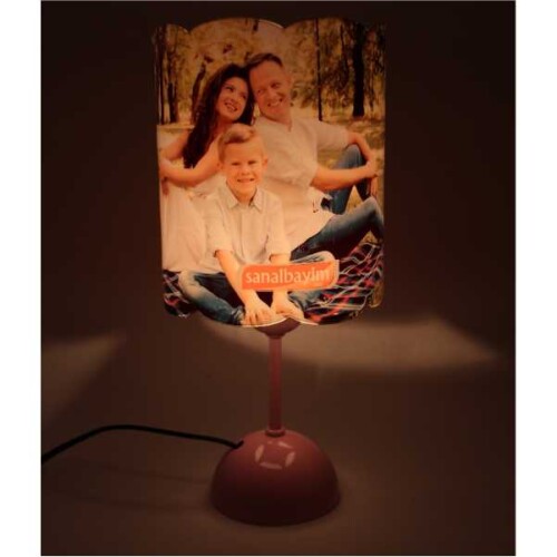 Sublimasyon Gece Lambası LM100 Pembe - 2