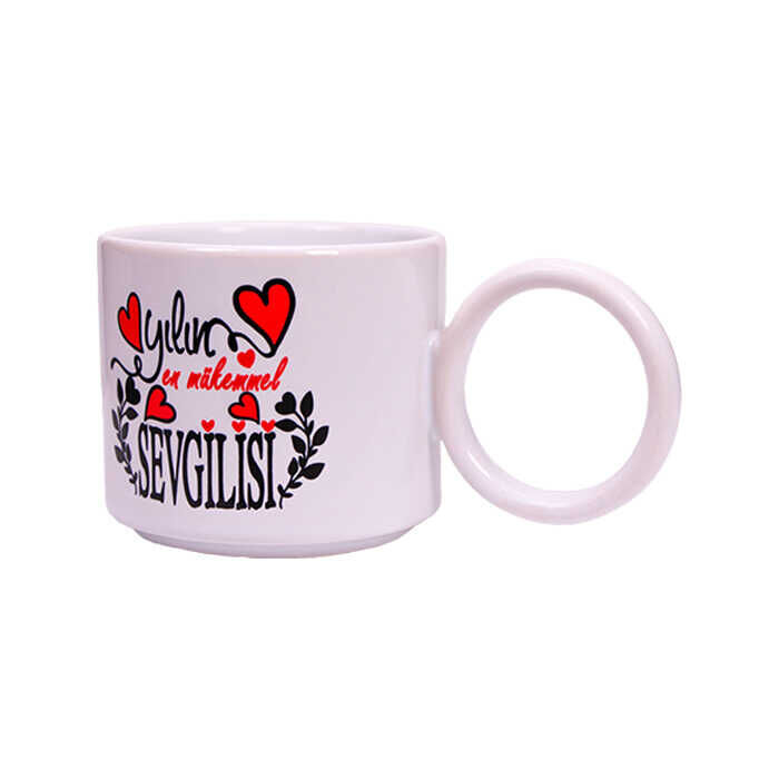 Sublimasyon Halka Kupa - Nescafe Fincanı Kutusuz - 1