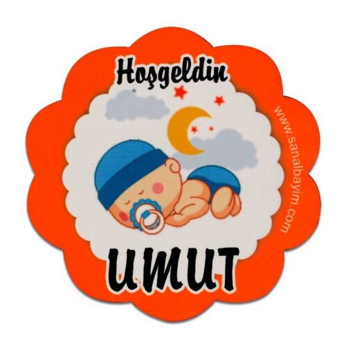 Sublimasyon HDF Bardak Altlığı Papatya - 