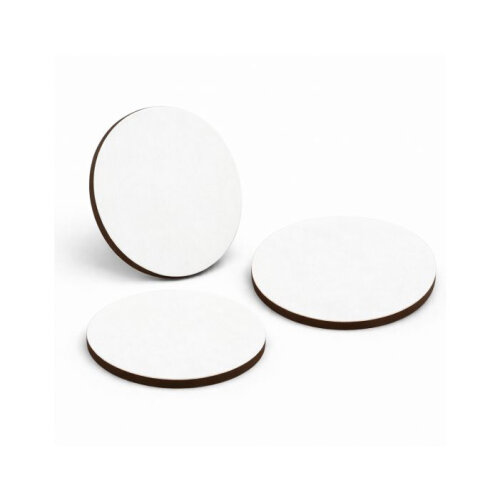 Sublimasyon HDF Bardak Altlığı Yuvarlak 9cm - (1)