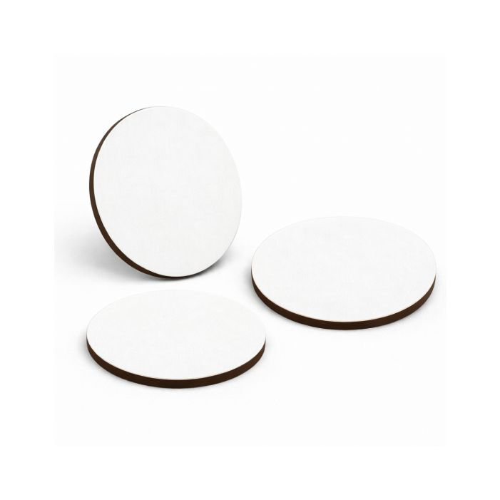 Sublimasyon HDF Bardak Altlığı Yuvarlak 9cm - 2