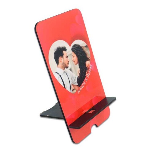 Sublimasyon HDF Düz Telefon Standı - (1)