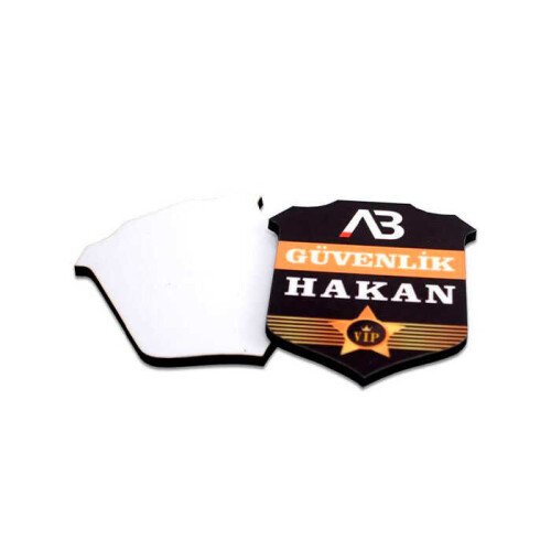Sublimasyon Yaka İsimliği HDF Kalkan2 50x60mm - (1)