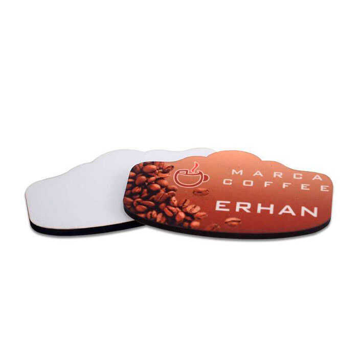 Sublimasyon Yaka İsimliği HDF Kubbeli Dikdö. 40x70 - 2