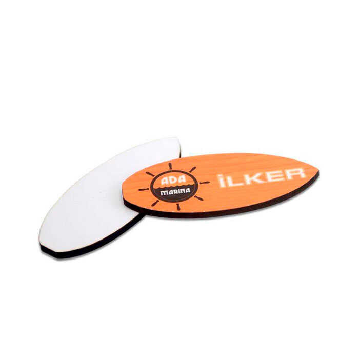 Sublimasyon Yaka İsimliği HDF Sörf 30x70mm - 2