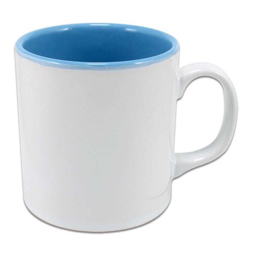 Sublimasyon İçi Mavi Seramik Kupa - 1