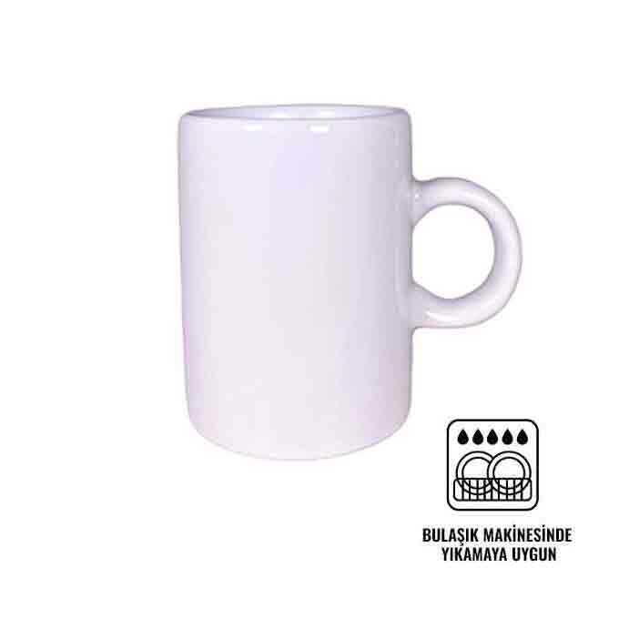 Süblimasyon İthal Türk Kahve Fincanı UC Kutusuz - 1