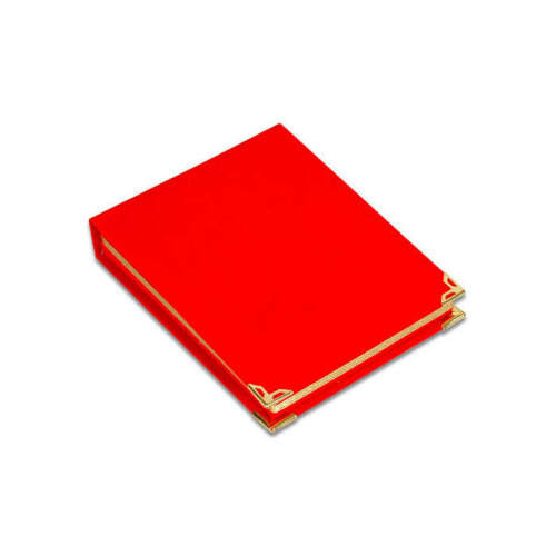 Sublimasyon Kadife Albüm Plaket Kutuları - Kırmızı - 6