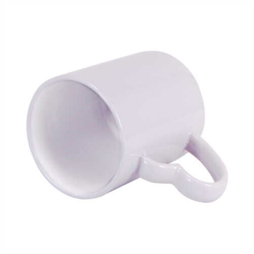 Sublimasyon Kalp Kulplu Beyaz İthal Kupa - 2