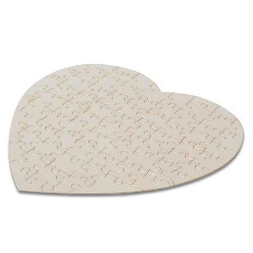 Sublimasyon Kalpli Puzzle 75 Parça Özel - (1)