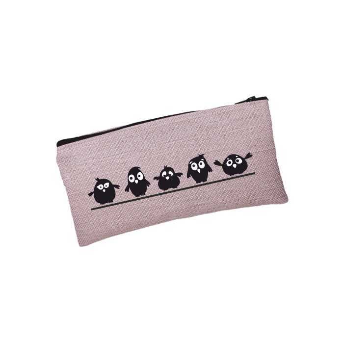 Sublimasyon Keten Kalemlik / Makyaj Çantası - 1