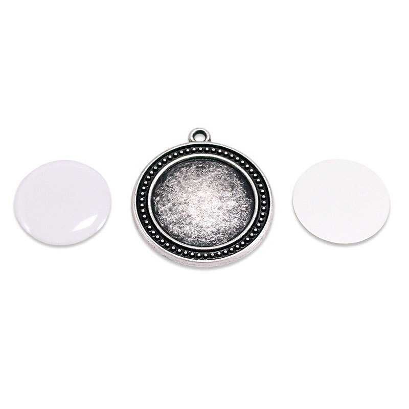 Sublimasyon Kolye TK114 Gümüş Kaplama - 2