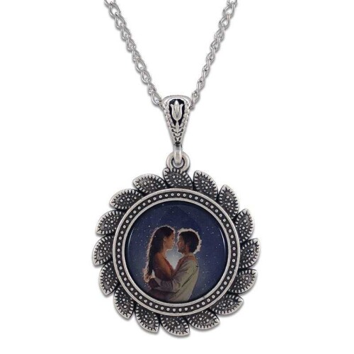 Sublimasyon Kolye TK123 Gümüş Kaplama - 