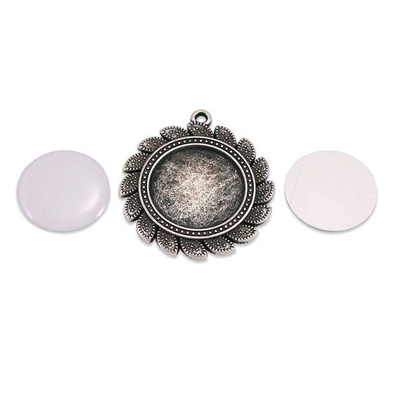 Sublimasyon Kolye TK123 Gümüş Kaplama - 2