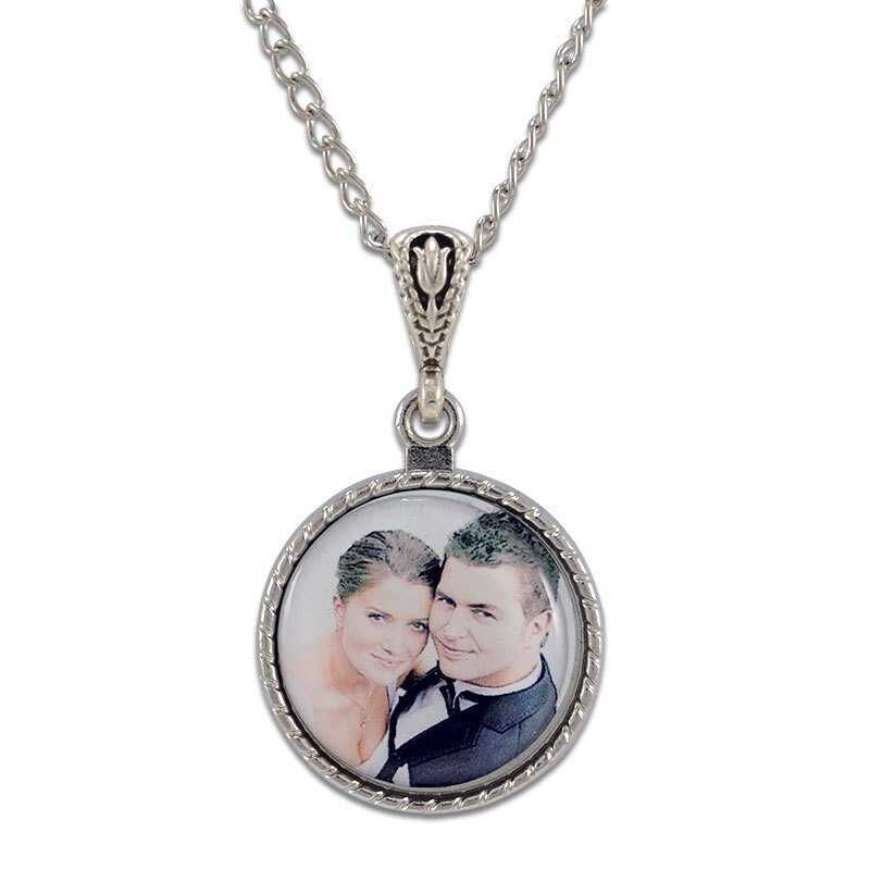 Sublimasyon Kolye TK124 Nikel - 1