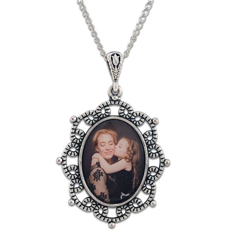 Sublimasyon Kolye TK126 Gümüş Kaplama - 1