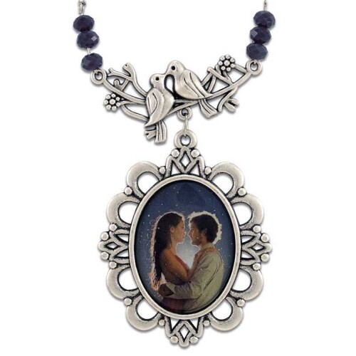 Sublimasyon Kolye TK131 Gümüş Kaplama - 