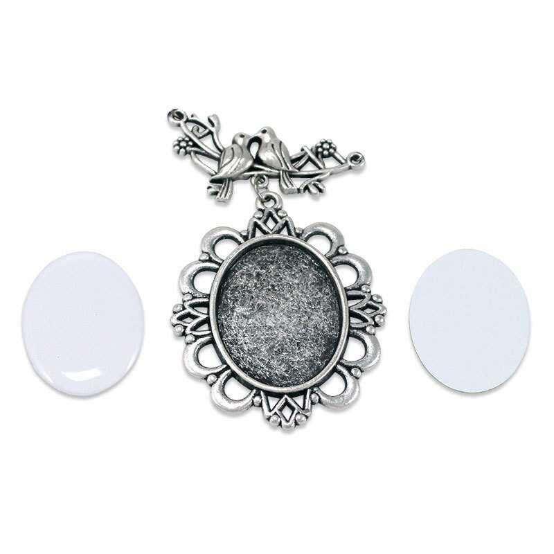 Sublimasyon Kolye TK131 Gümüş Kaplama - 2