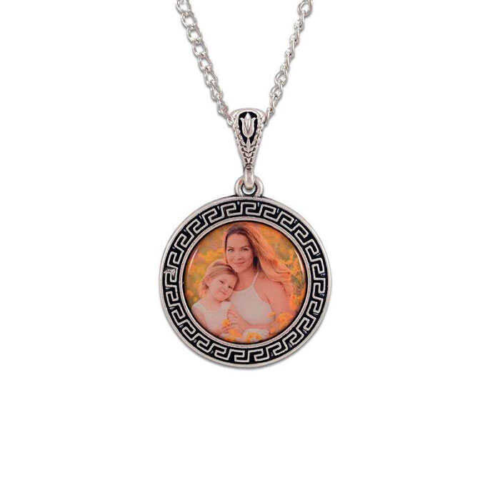 Sublimasyon Kolye TK134 Gümüş Kaplama - 1