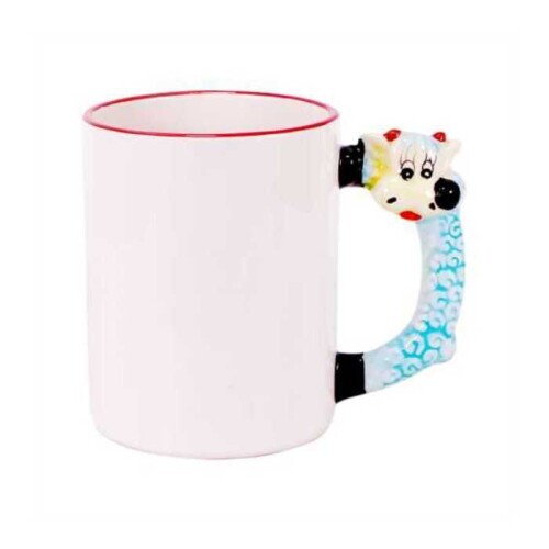 Sublimasyon Koyun Figürlü Kupa Bardak - (1)