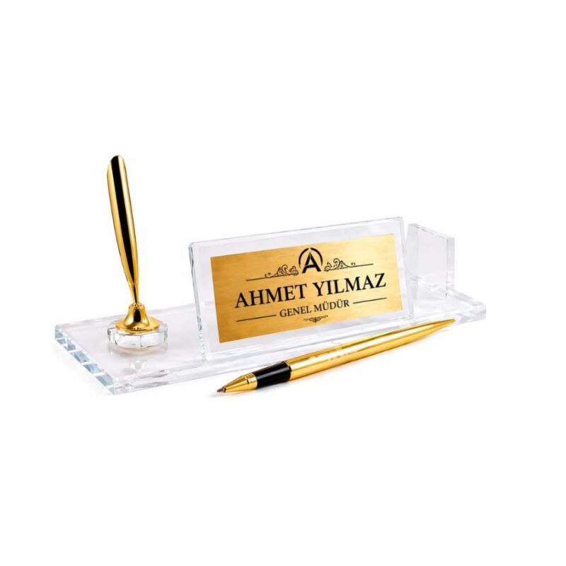 Sublimasyon Kristal Masa İsimliği KC512B Tekli A - 2