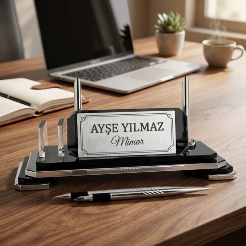 Sublimasyon Kristal Masa İsimliği KC530 G - (1)