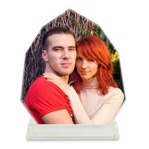 Sublimasyon Kristal Plaket Beyaz Yakut - 1