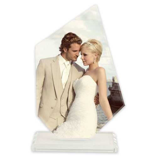 Sublimasyon Kristal Plaket Beyaz Zümrüt - 