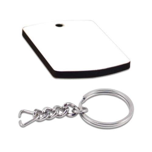 Sublimasyon Künye Anahtarlık HDF Çift Taraflı - (1)