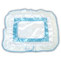 Sublimasyon Kurdaleli Tüllü Lila Dikdörtgen Kılıf - 1