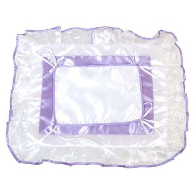 Sublimasyon Kurdaleli Tüllü Lila Dikdörtgen Kılıf - 2