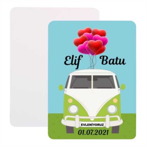 Sublimasyon Magnet 15cmx20cm - 