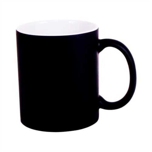 Sublimasyon Mat Siyah Sihirli Kupa - 