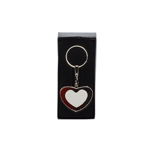 Sublimasyon Metal Anahtarlık Kalp Çift Taraf KR10 - 